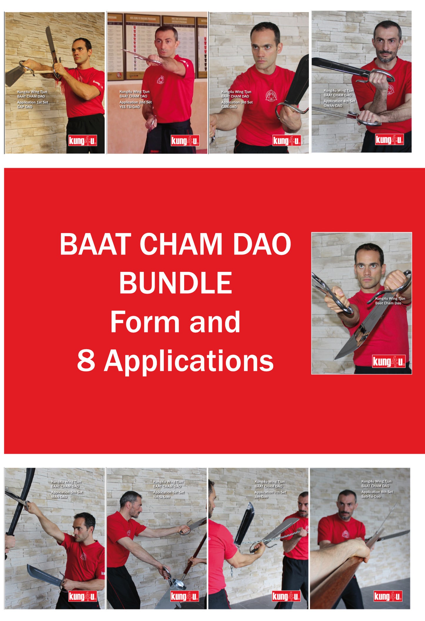WingTsun Baat Cham Dao - Bundle